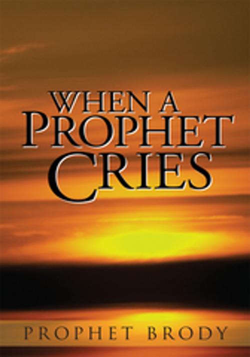 Cover of the book When a Prophet Cries by Prophet Brody, Xlibris US