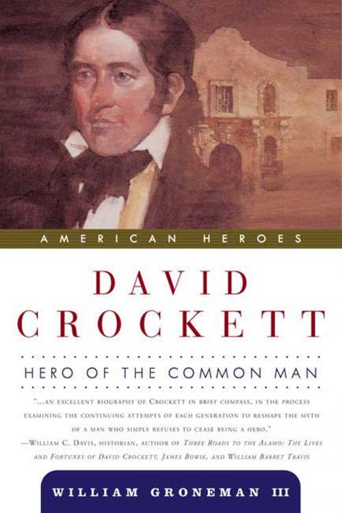 Cover of the book David Crockett by William Groneman, Tom Doherty Associates