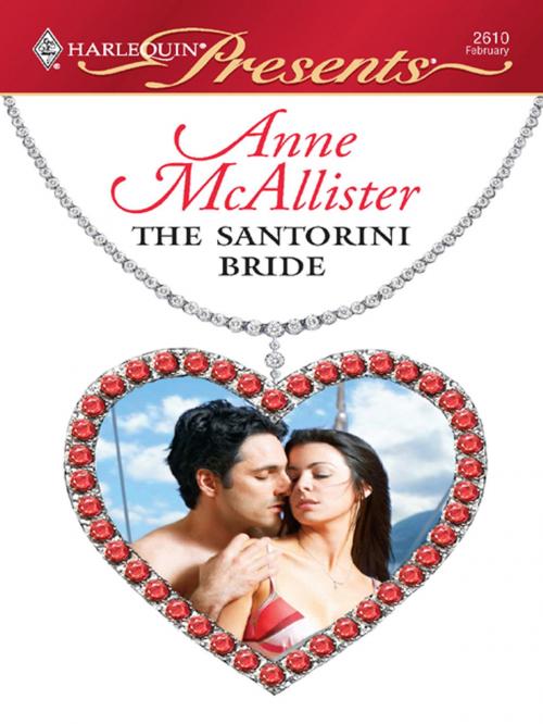 Cover of the book The Santorini Bride by Anne McAllister, Harlequin