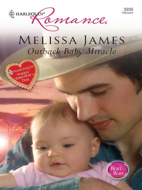 Cover of the book Outback Baby Miracle by Melissa James, Harlequin