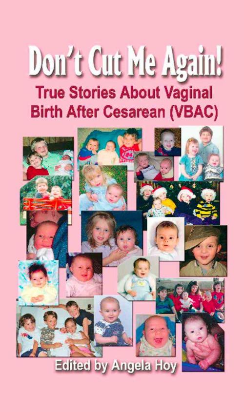 Cover of the book DON'T CUT ME AGAIN! True Stories About Vaginal Birth After Cesarean (VBAC) by Angela J. Hoy, BookLocker.com, Inc.