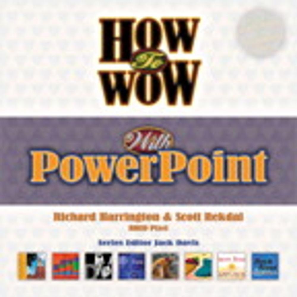 Big bigCover of How to Wow with PowerPoint