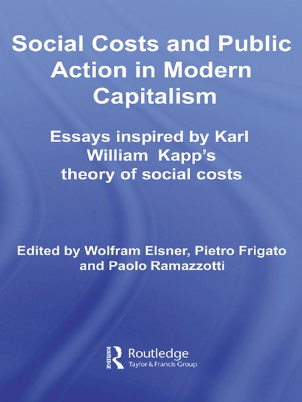 Big bigCover of Social Costs and Public Action in Modern Capitalism