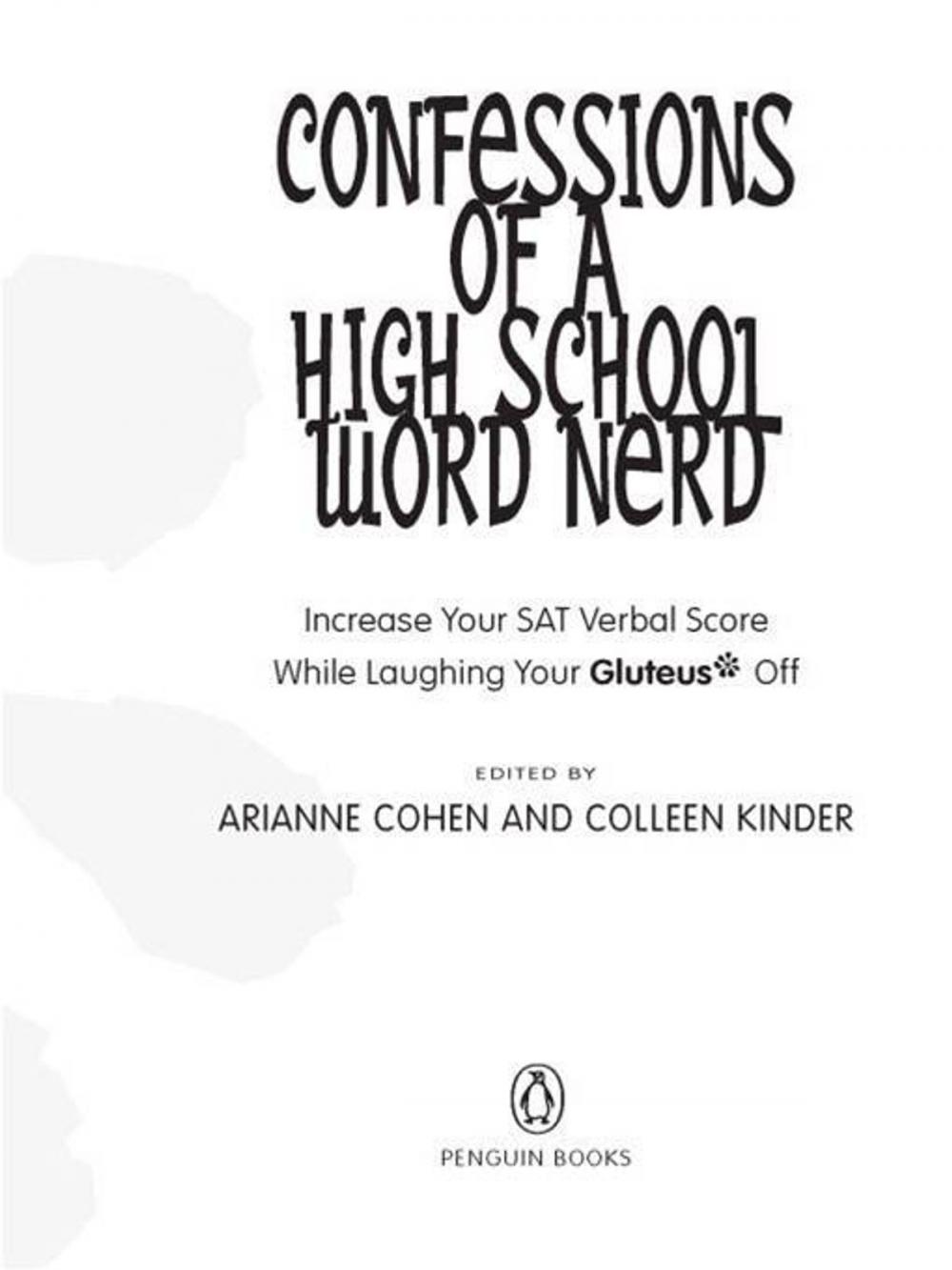 Big bigCover of Confessions of a High School Word Nerd