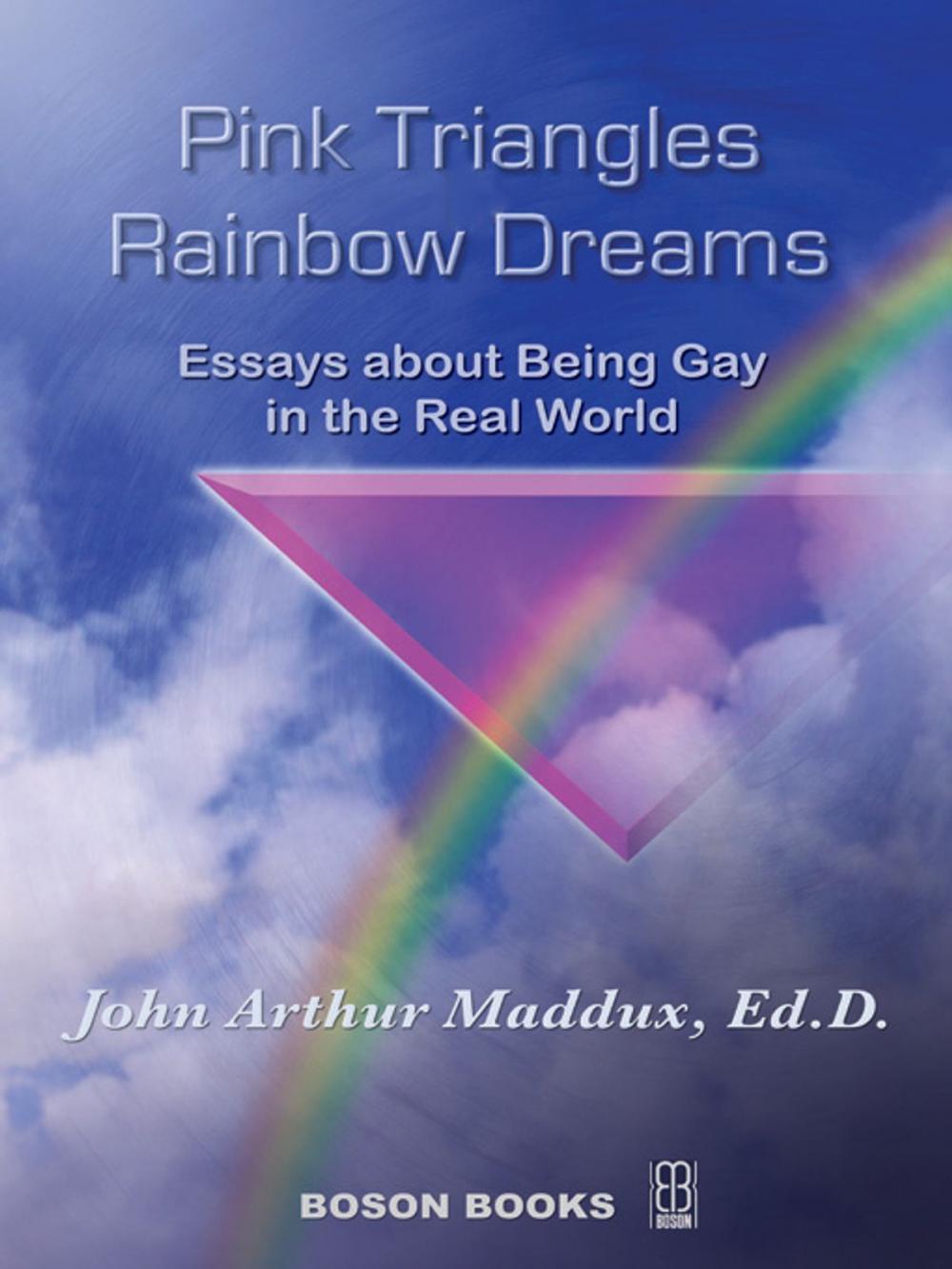 Big bigCover of Pink Triangles and Rainbow Dreams:Essays About Being Gay in the Real World