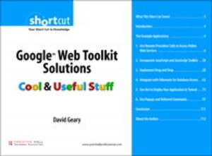 Cover of the book Google Web Toolkit Solutions (Digital Short Cut) by David Berri, Martin Schmidt