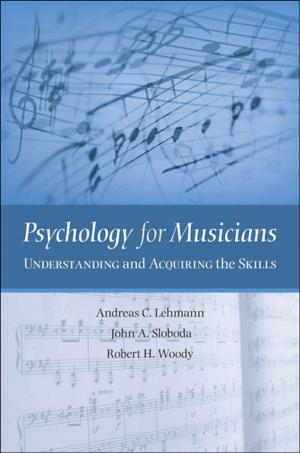 Cover of the book Psychology for Musicians : Understanding and Acquiring the Skills by Ami Pedahzur