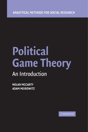Cover of the book Political Game Theory by Sarah Maddison, Richard Denniss