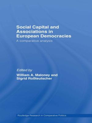 Cover of the book Social Capital and Associations in European Democracies by E. Schattschneider