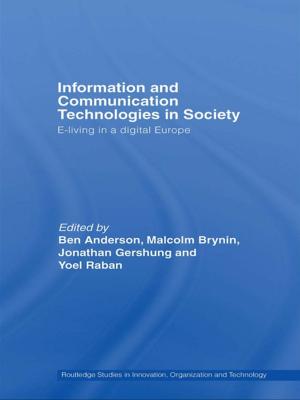 Cover of the book Information and Communications Technologies in Society by P. Hansen, J. Henderson, M. Labbe, J. Peeters, J. Thisse