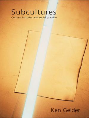 Cover of the book Subcultures by Bernard C. Hennessy