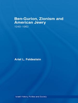 Cover of the book Ben-Gurion, Zionism and American Jewry by Daniel Elazar