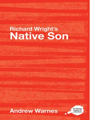 Cover of the book Richard Wright's Native Son by Henriette Steiner, Maximilian Sternberg