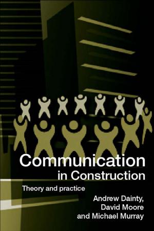 Cover of the book Communication in Construction by Jelke Bethlehem