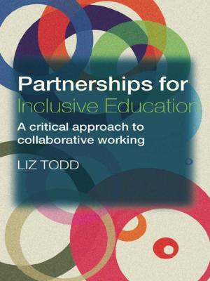 Cover of the book Partnerships for Inclusive Education by Adrienne E Gavin, Carolyn W de la L Oulton, SueAnn Schatz, Vybarr Cregan-Reid