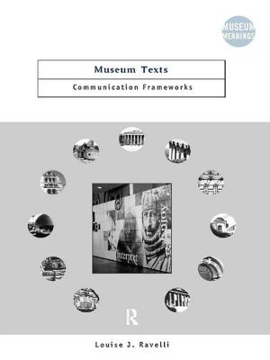 Cover of the book Museum Texts by Haim Shaked