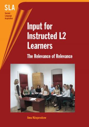 Cover of the book Input for Instructed L2 Learners by ANDREW, Patricia