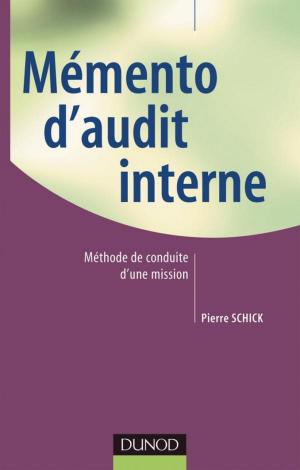 Cover of the book Memento d'audit interne by Yan Claeyssen, Bérengère Housez