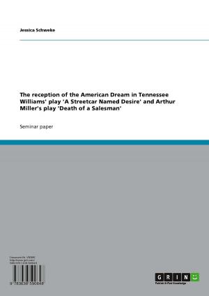 Cover of the book The reception of the American Dream in Tennessee Williams' play 'A Streetcar Named Desire' and Arthur Miller's play 'Death of a Salesman' by Antje Kurzmann