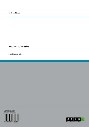 Cover of the book Rechenschwäche by Christoph Blum