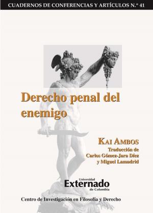 Cover of the book Derecho penal del enemigo by Emilssen González de Cancino