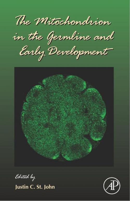 Cover of the book The Mitochondrion in the Germline and Early Development by Gerald P. Schatten, Elsevier Science