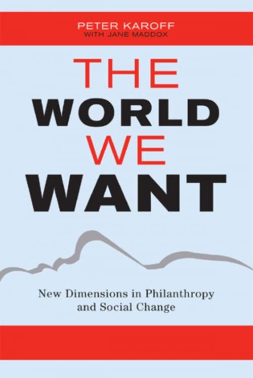 Cover of the book The World We Want by Peter Karoff, Jane Maddox, AltaMira Press