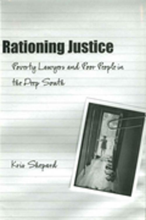 Cover of the book Rationing Justice by Kris Shepard, LSU Press