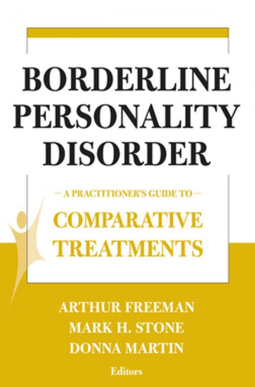 Cover of the book Borderline Personality Disorder by Arthur Freeman, EdD, ABPP, Springer Publishing Company