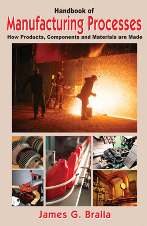 Cover of the book Handbook of Manufacturing Processes by James Bralla, Industrial Press, Inc.