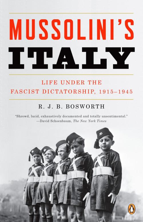 Cover of the book Mussolini's Italy by R. J. B. Bosworth, Penguin Publishing Group