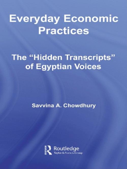 Cover of the book Everyday Economic Practices by Savinna Chowdhury, Taylor and Francis