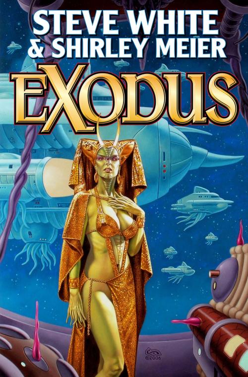 Cover of the book Exodus by Steve White, Shirley Meier, Baen Books