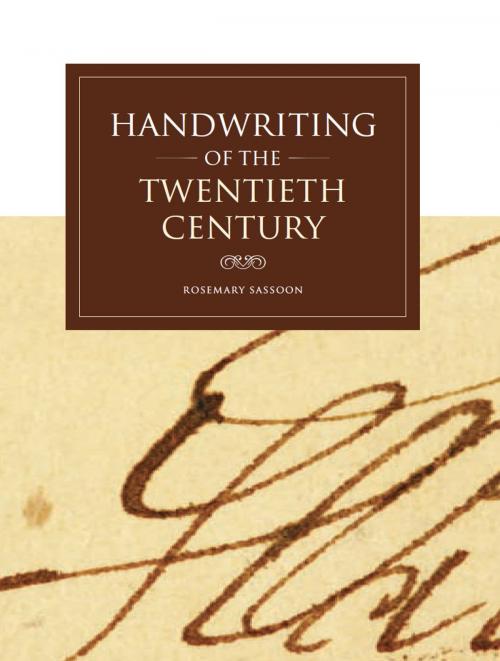 Cover of the book Handwriting of the Twentieth Century by Rosemary Sassoon, Intellect Books Ltd