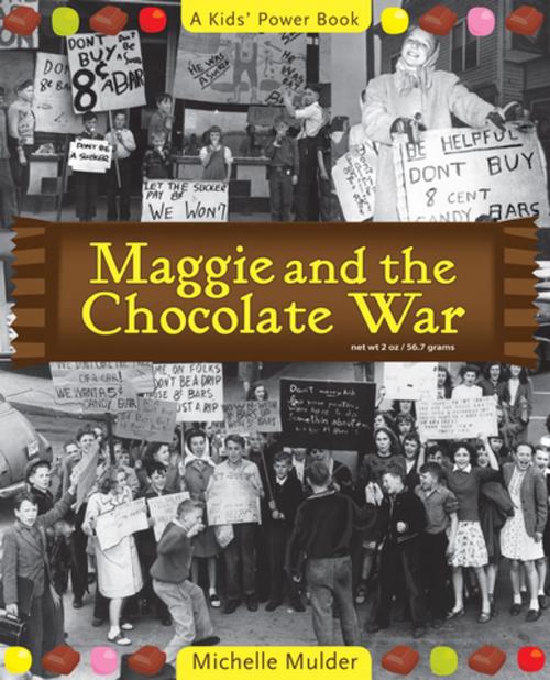 Cover of the book Maggie and the Chocolate War by Michelle Mulder, Second Story Press
