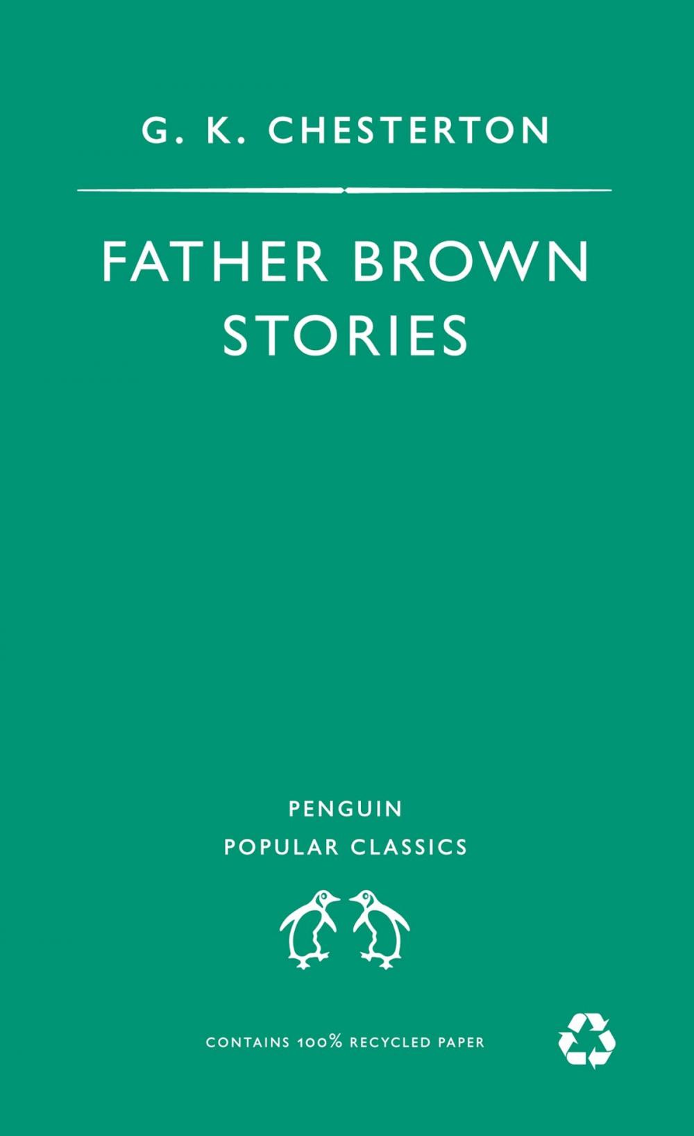 Big bigCover of Father Brown Stories