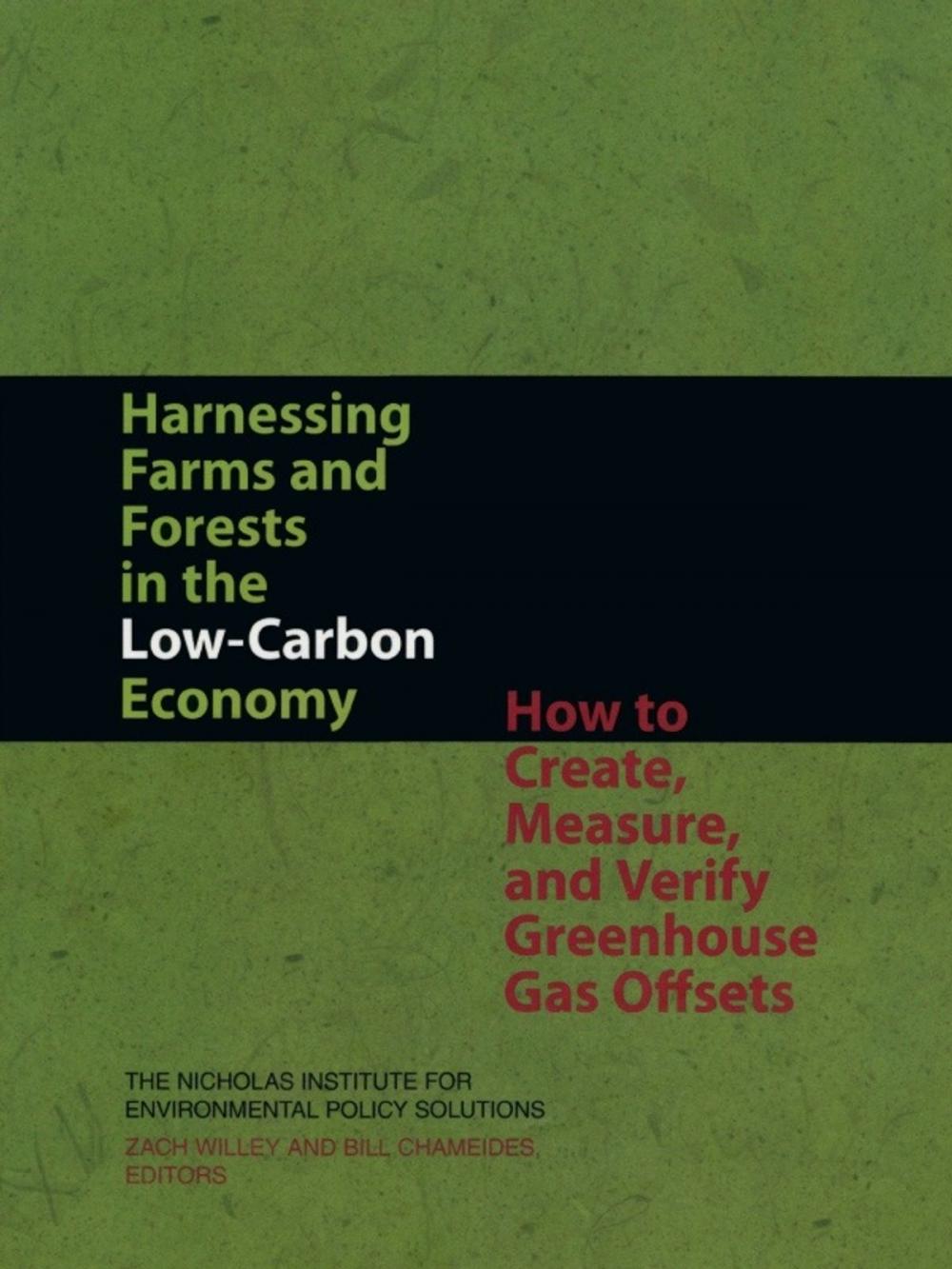 Big bigCover of Harnessing Farms and Forests in the Low-Carbon Economy