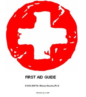 Cover of the book First Aid Guide by Deepak Sharma