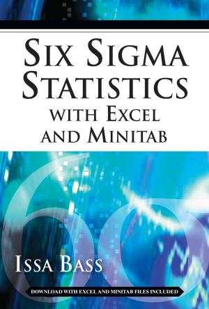 Cover of the book Six Sigma Statistics with EXCEL and MINITAB by Paul Bodine