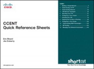 Cover of the book CCENT Quick Reference Sheets (Exam 640-822) by Grady Booch, Robert A. Maksimchuk, Michael W. Engle, Jim Conallen, Kelli A. Houston, Bobbi J. Young Ph.D.