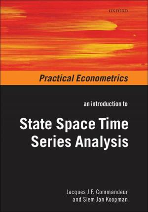 Cover of the book An Introduction to State Space Time Series Analysis by A. J. P. Taylor