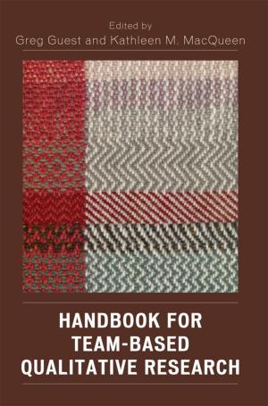 Cover of the book Handbook for Team-Based Qualitative Research by Oded Borowski