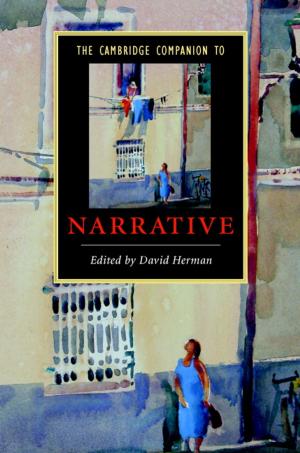 Cover of the book The Cambridge Companion to Narrative by Victor Bulmer-Thomas