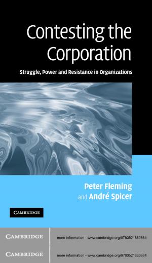 Cover of the book Contesting the Corporation by Lutz Kilian, Helmut Lütkepohl