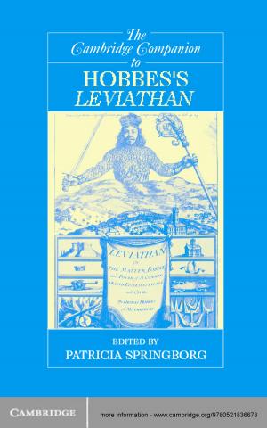 Cover of the book The Cambridge Companion to Hobbes's Leviathan by Christine Morley, Phillip Ablett, Selma Macfarlane