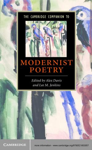 Cover of the book The Cambridge Companion to Modernist Poetry by 