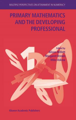 Cover of the book Primary Mathematics and the Developing Professional by 