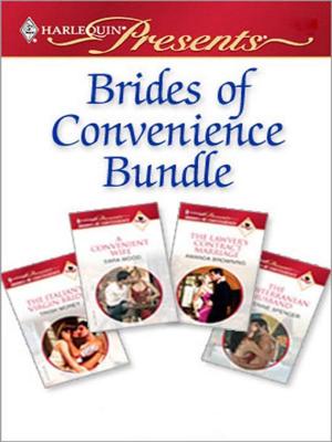Cover of the book Brides of Convenience Bundle by Soraya Lane, Michelle Douglas, Jennifer Faye, Nikki Logan