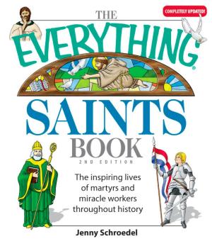 Cover of the book The Everything Saints Book by Gary Hartley, Maryann Brownell
