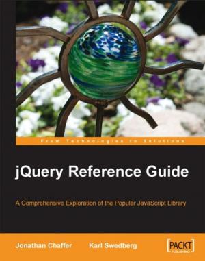 Cover of the book jQuery Reference Guide by Matt Cavanagh